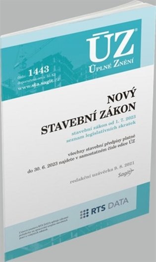 ÚZ č. 1443 - Nový stavební zákon od 1. 7. 2023 - 