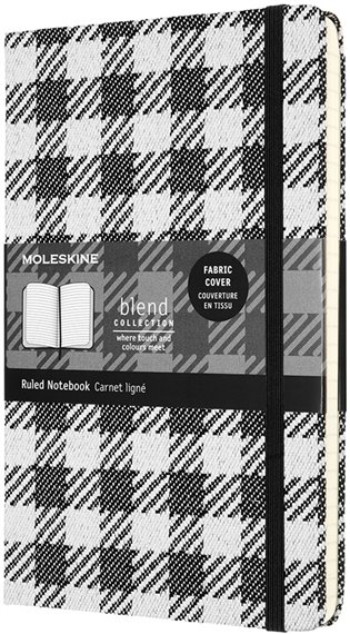 Blend Zápisník Moleskine linkovaný Check Pattern L - 