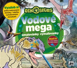 Levně Vodové mega omalovánky, vymaľovanky - Dinosaurs