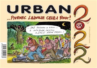 Kalendář Urban 2022 - Pivrnec lajnuje celej rok! - Petr Urban