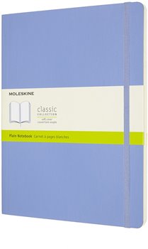 Levně Moleskine Zápisník měkké desky B5 čistý nebesky modrý
