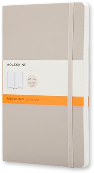 Levně Zápisník Moleskine měkký linkovaný béžový S