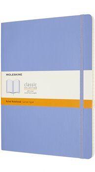 Levně Moleskine Zápisník měkké desky B5 linkovaný nebesky modrý