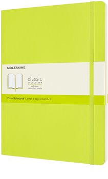 Levně Moleskine Zápisník měkké desky B5 čistý limetka