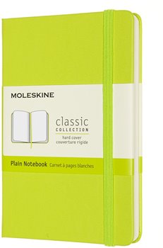 Levně Moleskine Zápisník tvrdé desky A6 čistý limetka