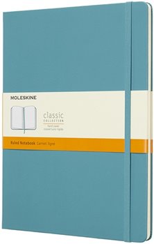 Levně Moleskine Zápisník tvrdé desky B5 linkovaný tyrkysový
