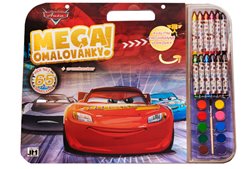 Levně Mega omalovánky - Auta