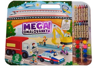 Mega omalovánky - Doprava