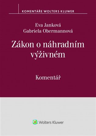 Kniha Zákon o náhradním výživném