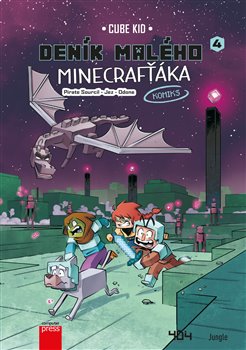 Levně Vítejte v Říši Konce. Deník malého Minecrafťáka: komiks 4 - Cube Kid, Pirate Sourcil