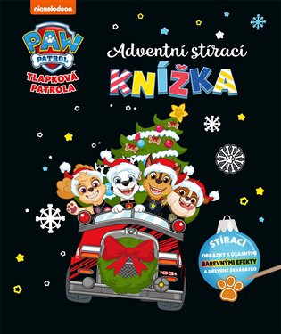 Tlapková patrola - Adventní stírací knížka - kolektiv