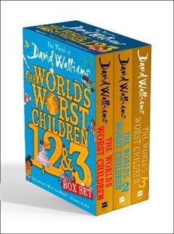 Levně The World's Worst Children 1, 2 &amp; 3 Box Set - David Walliams