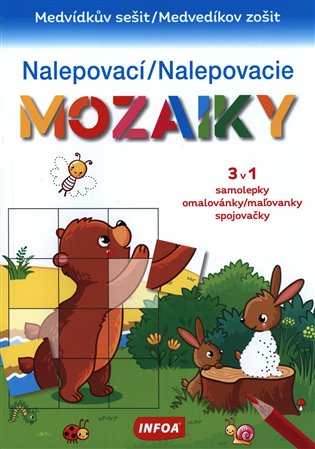 Nalepovací mozaiky - Medvídkův sešit - 