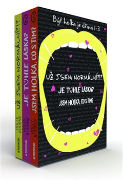 Levně Být holkou je dřina (box). Už jsem normální?! Je tohle láska? Jsem holka. Co s tím? - Holly Bourne