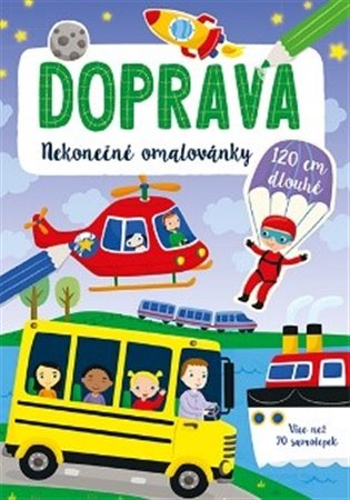 Nekonečné omalovánky - Doprava - 
