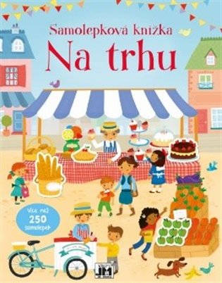 Samolepková knížka - Na trhu - 
