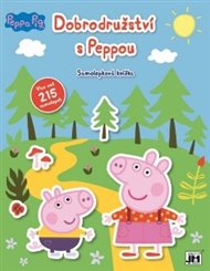 Peppa Pig - Dobrodružství s Peppou: Samolepková knížka
