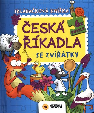 Skládačková knížka - Česká říkadla - 