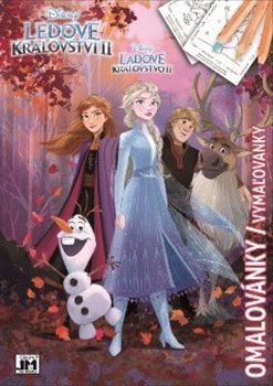 Levně Omalovánky/ Vymaľovanky - Ledové království 2