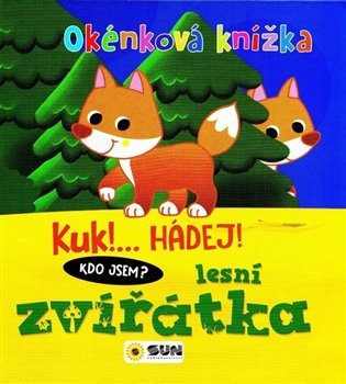 Okénková knížka - Lesní zvířátka