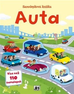 Levně Samolepková knížka - Auta