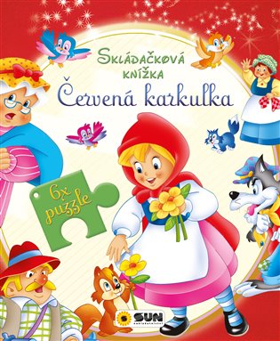 Skládačková knížka - Červená karkulka