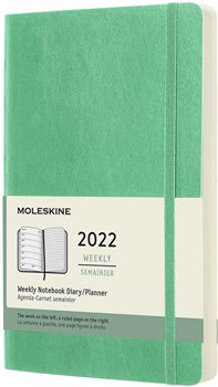 Levně Plánovací zápisník Moleskine 2022 měkký zelený L