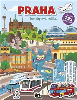 Levně Samolepková knížka - Praha