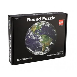Puzzle zeměkoule - kulaté 1000 dílků - 
