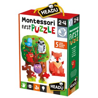 HEADU: Montessori Moje první puzzle - Les - 