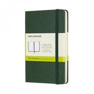 Zápisník Moleskine tvrdý čistý - zelený S