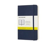 Moleskine zápisník tvrdý čistý modrý S