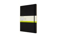 Moleskine zápisník měkký čistý černý A4