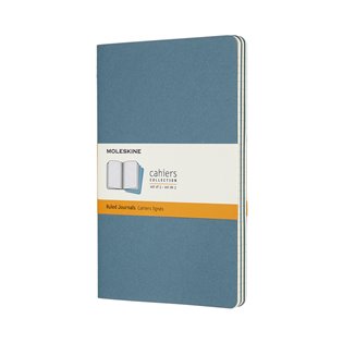 Moleskine sešity 3 ks linkované modré L - 