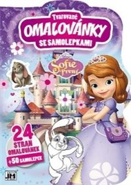 Omalovánky se samolepkami - Sofie první