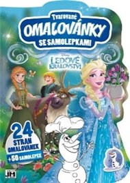 Omalovánky se samolepkami - Ledové království