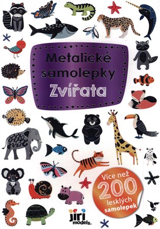 Metalické samolepky - Zvířata