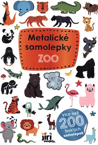 Metalické samolepky - Zoo