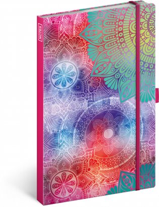 Notique linkovaný zápisník Mandala 13 x 21 cm