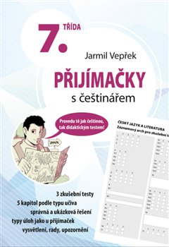 Přijímačky s češtinářem – 7. třída koupíte na Kosmas.cz