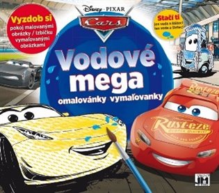Vodové mega omalovánky - Auta - 