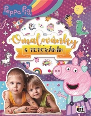 Omalovánky s tetováním - Peppa Pig - 