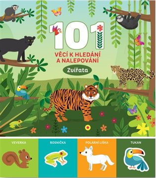 101 věcí k hledání a nalepování koupíte na Kosmas.cz