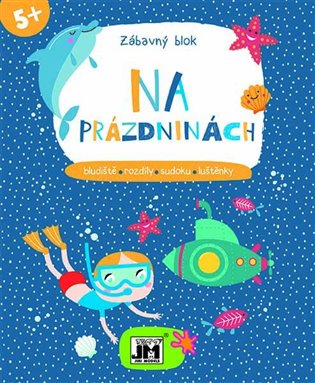 Zábavný blok - Na prázdninách - 