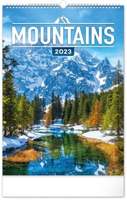 Nástěnný kalendář Hory 2023