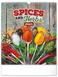 Nástěnný kalendář Koření a bylinky 2023