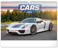 Nástěnný kalendář Auta 2023