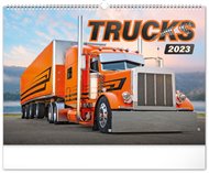 Nástěnný kalendář Trucks 2023