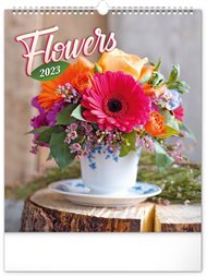 Nástěnný kalendář Květiny 2023