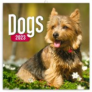 Poznámkový kalendář Psi 2023